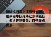 雷速体育-排球巡回赛上演强强对话，蓬莱猎隼队绝杀辽东银狐队，多点开花奏效；回归即成焦点的简单介绍